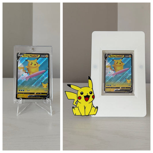 SlabGhost Pokemon Edition Display Frame for Raw Ungraded Trading Cards