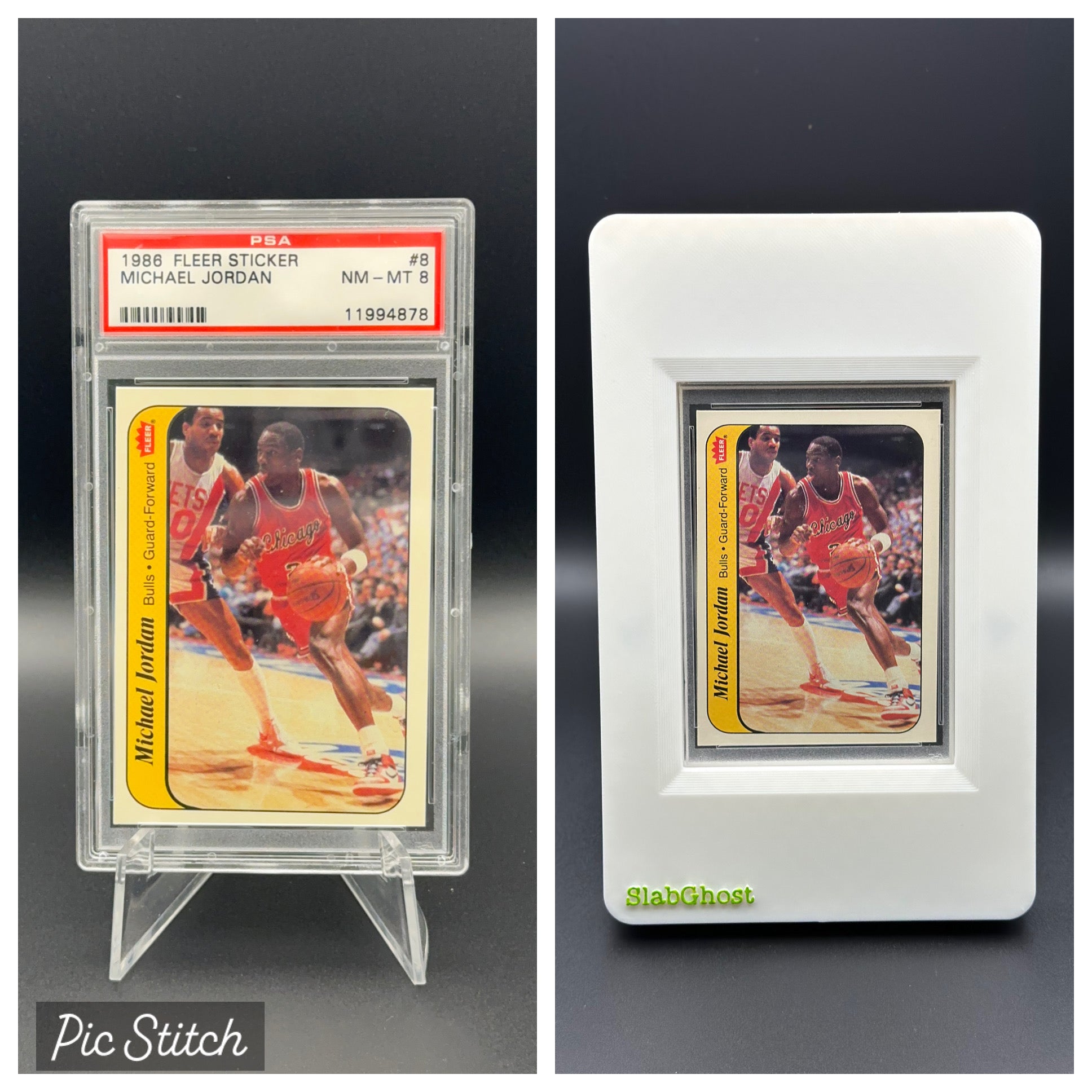 SlabGhost Maker Series Display Frame for PSA Graded Cards - 5"x7"