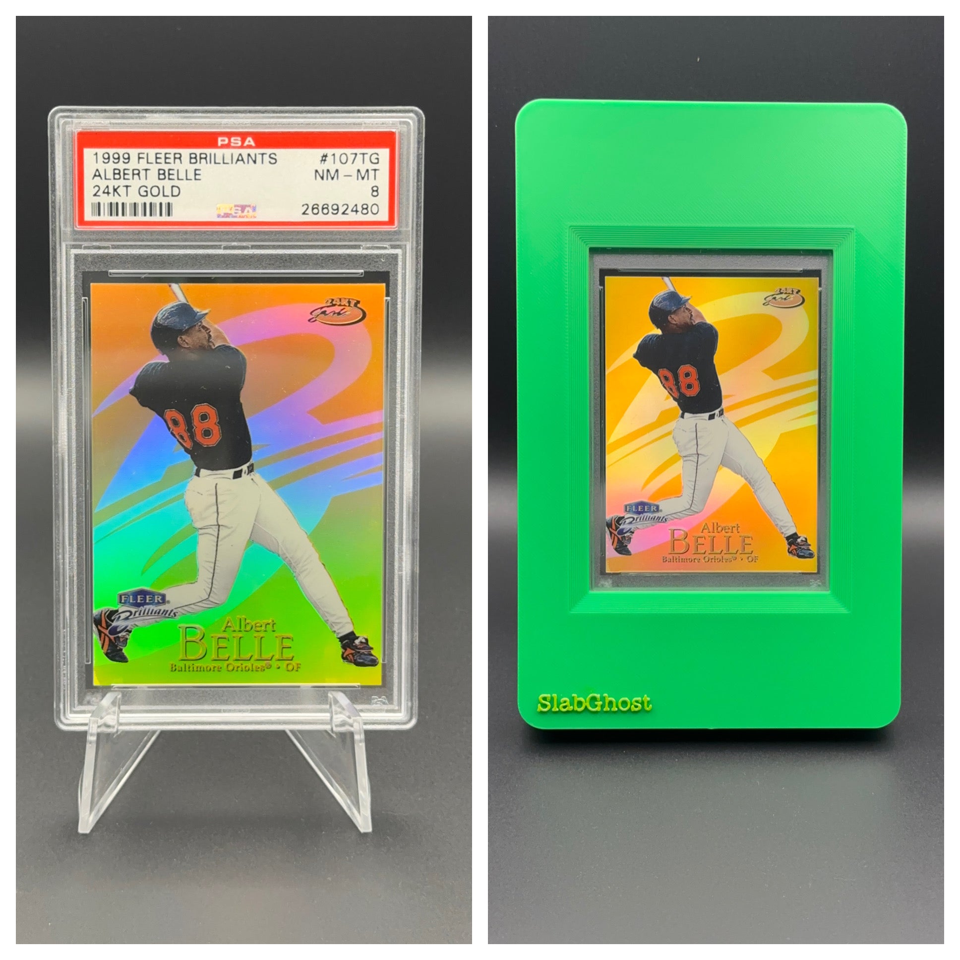 SlabGhost Maker Series Display Frame for BGS Graded Cards - 5"x7"